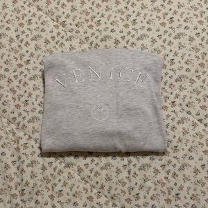 Embroidered Venice Crewneck